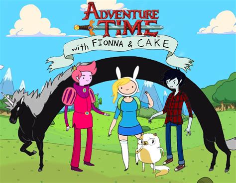 Adventure Time with Fiona & Cake .